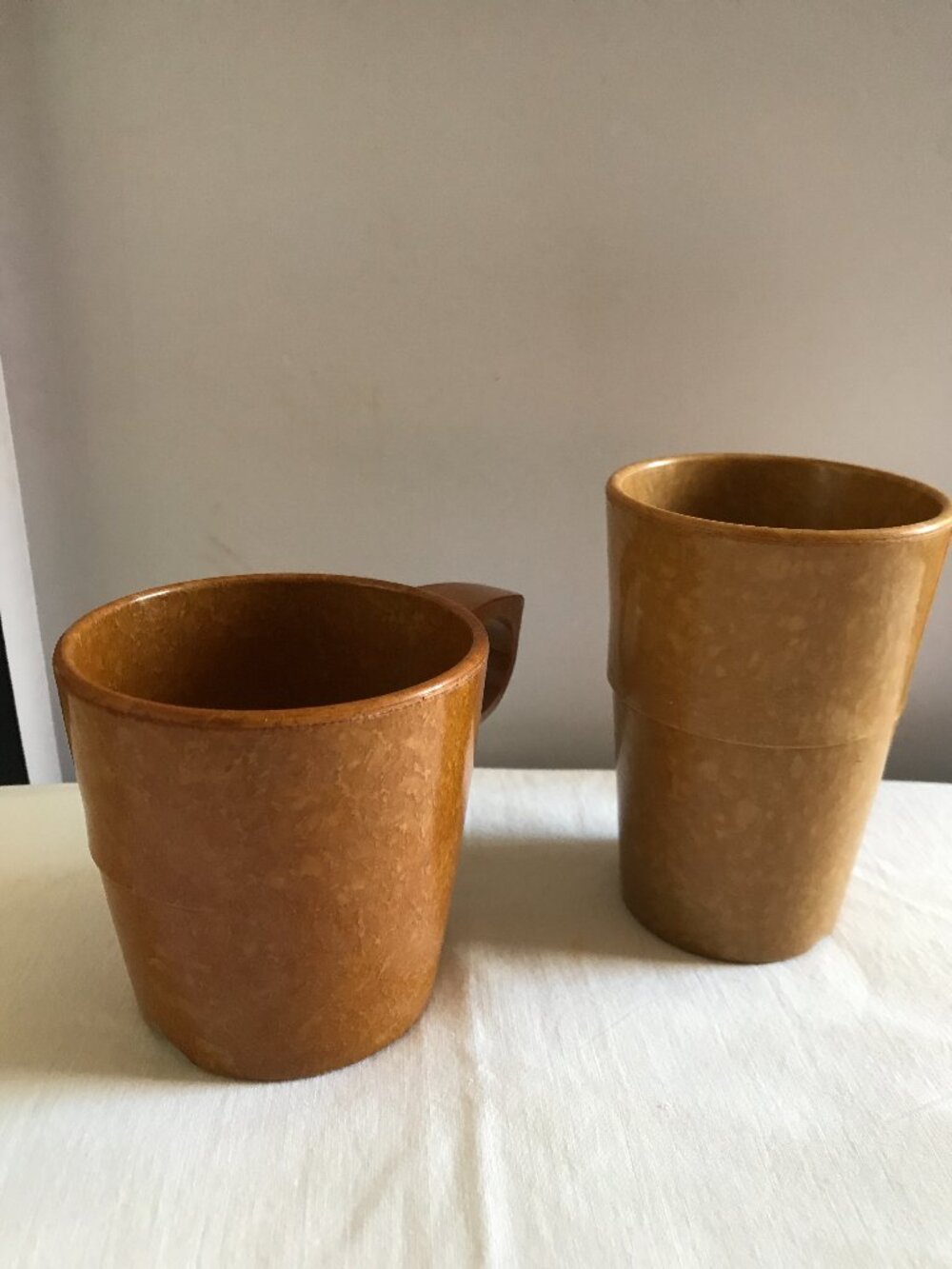 1966 Melmac US Military Mess Hall Cups